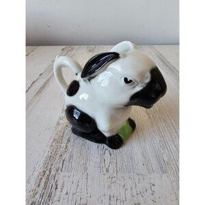 Vintage Tony Wood Staffordshire English rabbit bunny RARE creamer pitcher jug mi